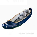 Kayak sólido sólido personalizable kayak gonflabl tela kayak para pesca